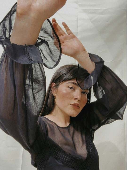 Model styling shot