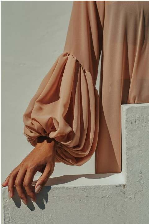 Plant leather sample